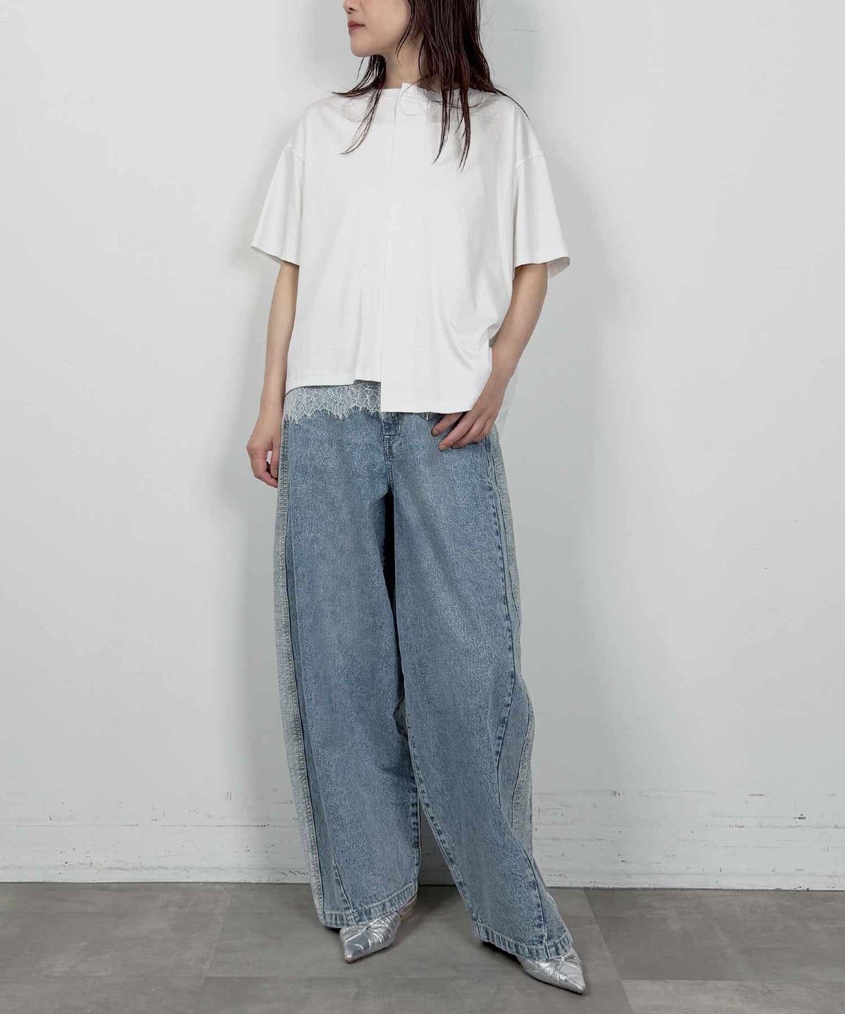model：H164　着用サイズ：M　イエロー系その他