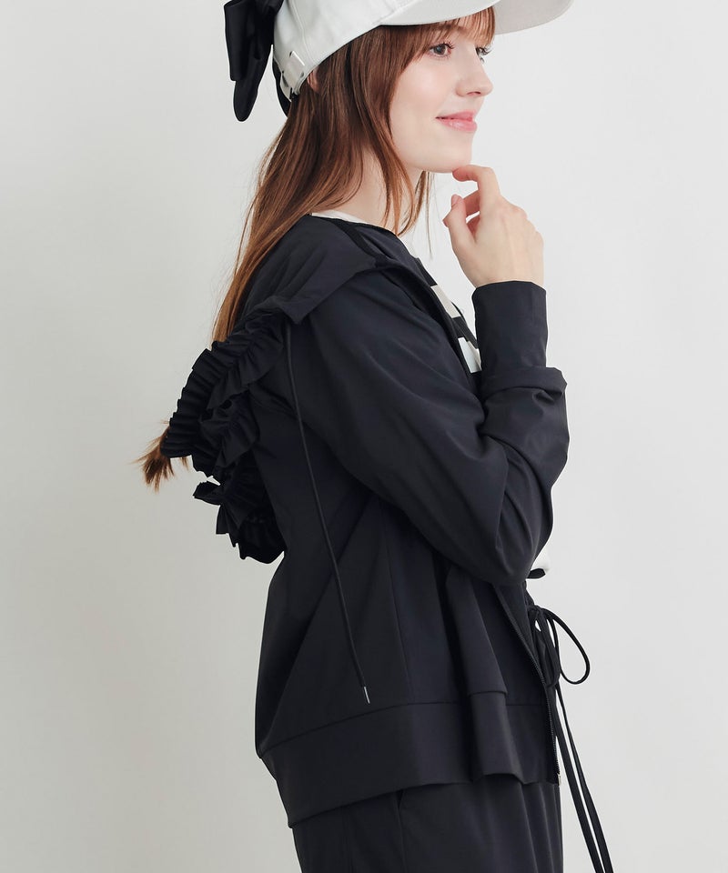 model：H160　着用サイズ：M　ブラック