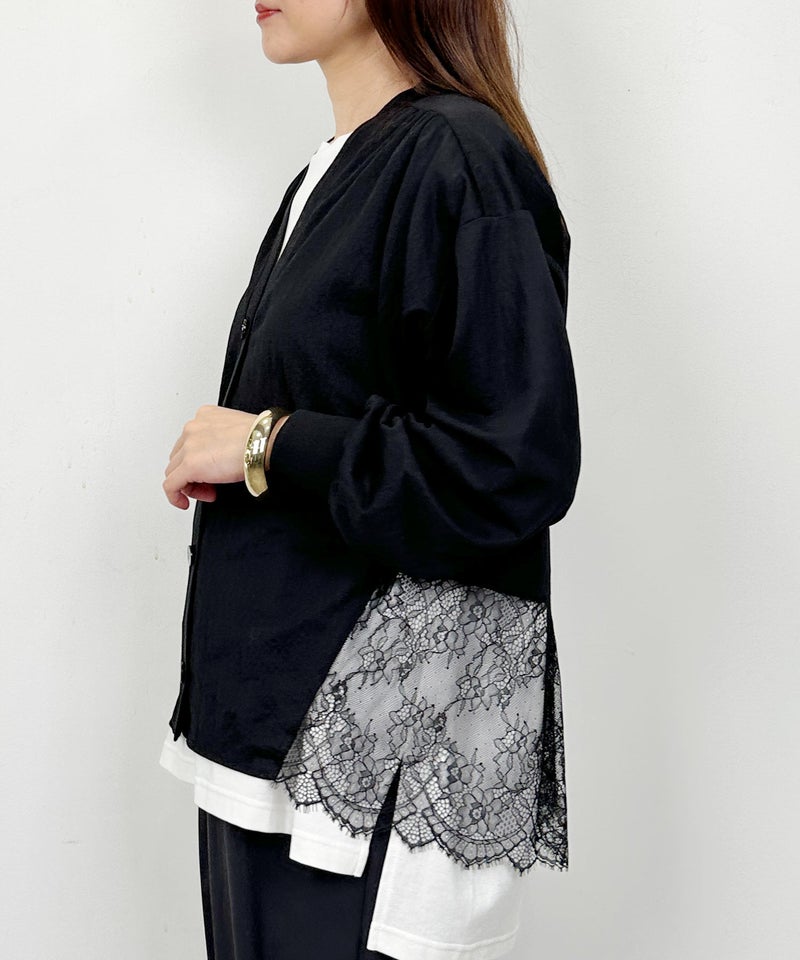model：H164　着用サイズ：M　ブラック