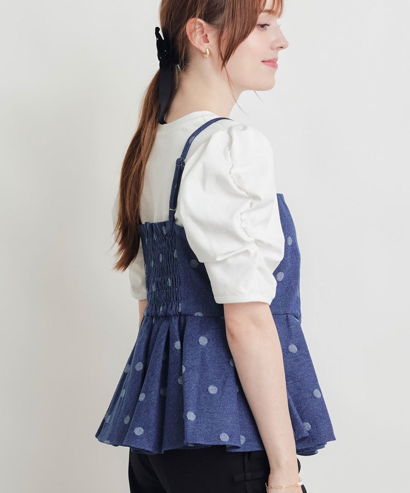 model：H160　着用サイズ：M　ライトブルー