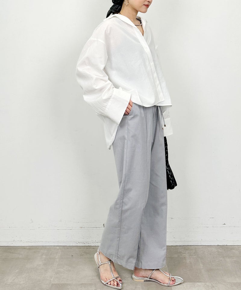 model：H164　着用サイズ：M　グレー