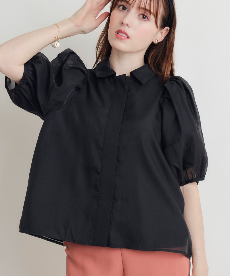 model：H160　着用サイズ：M　ブラック