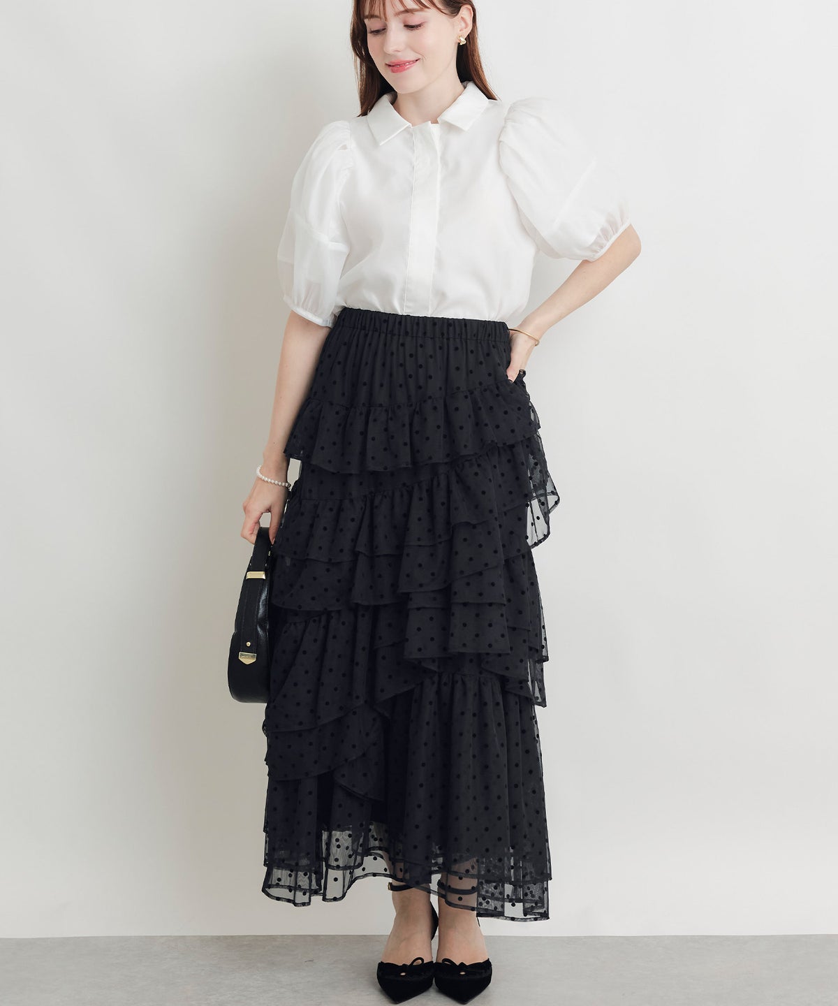model：H160　着用サイズ：M