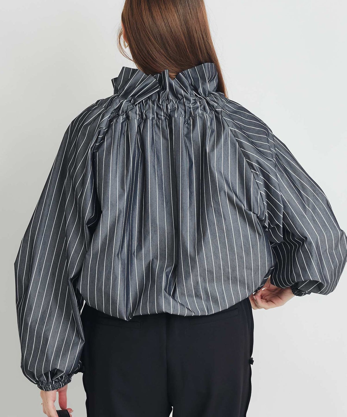 model：H160　着用サイズ：M　ブラック系その他