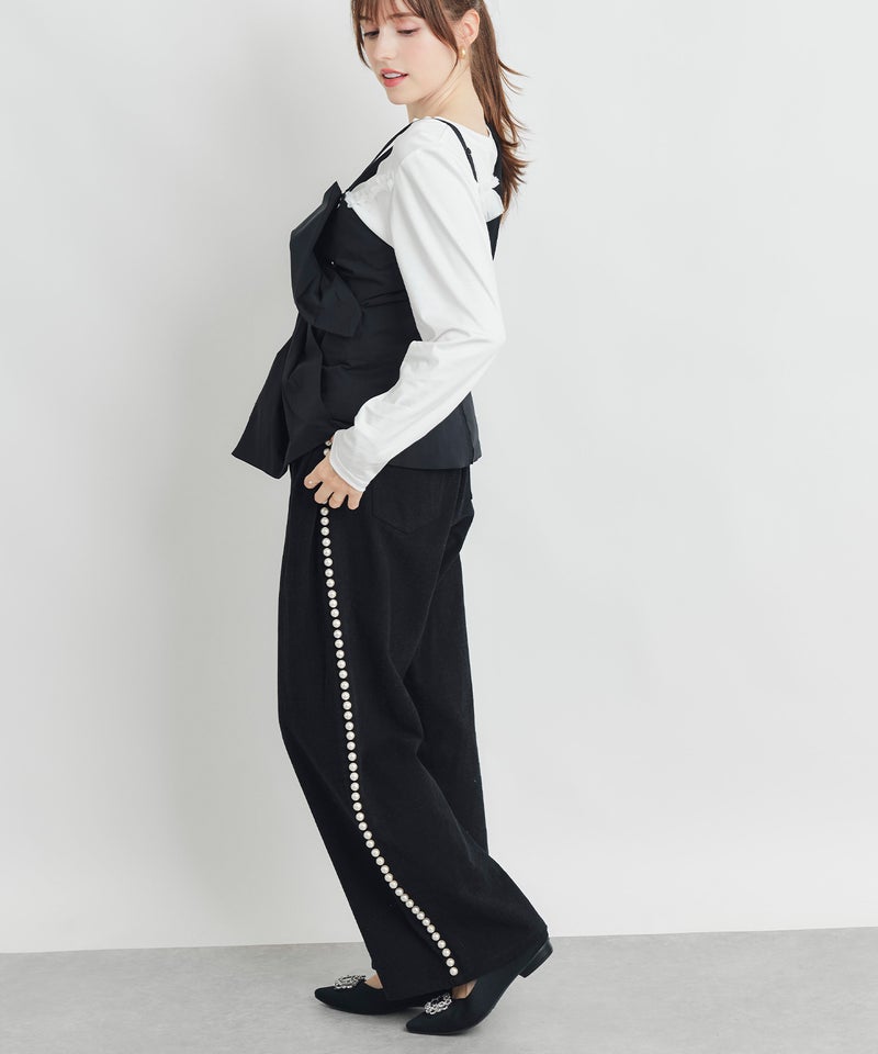 model：H160　着用サイズ：M　ブラック