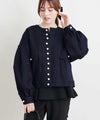 model：H160　着用サイズ：M　ネイビー