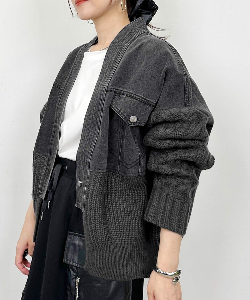 model：H164　着用サイズ：M　ブラック