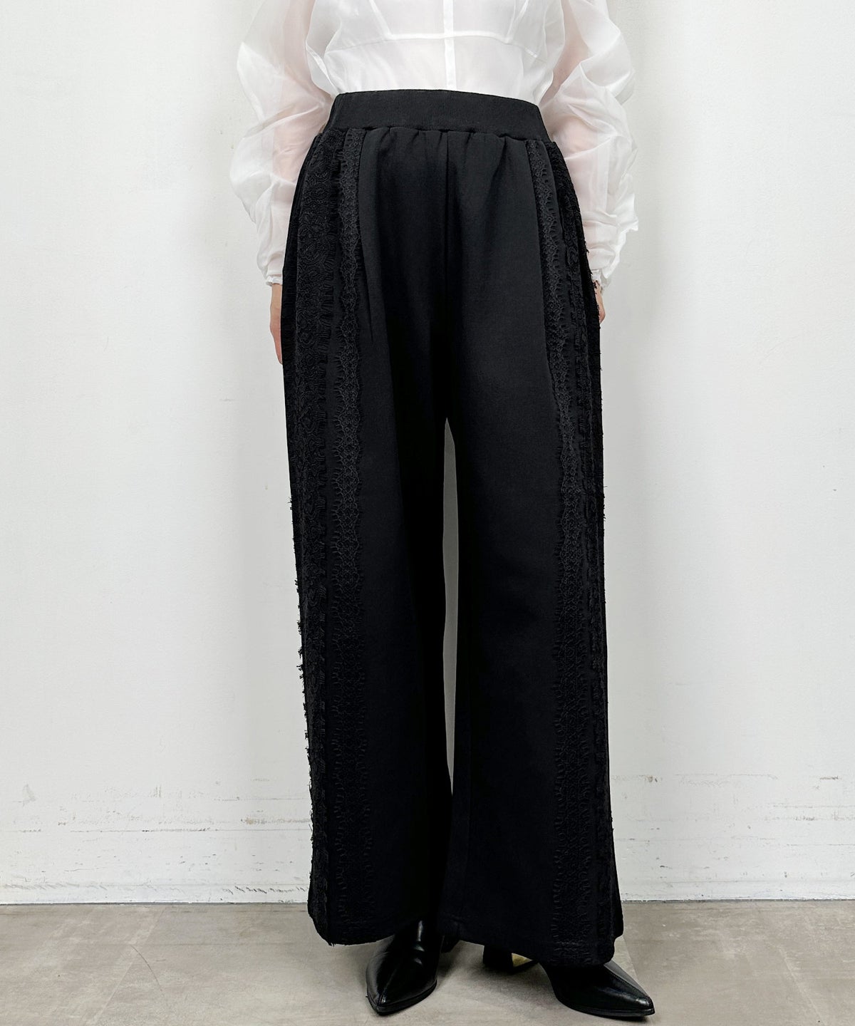 model：H164　着用サイズ：M　ブラック