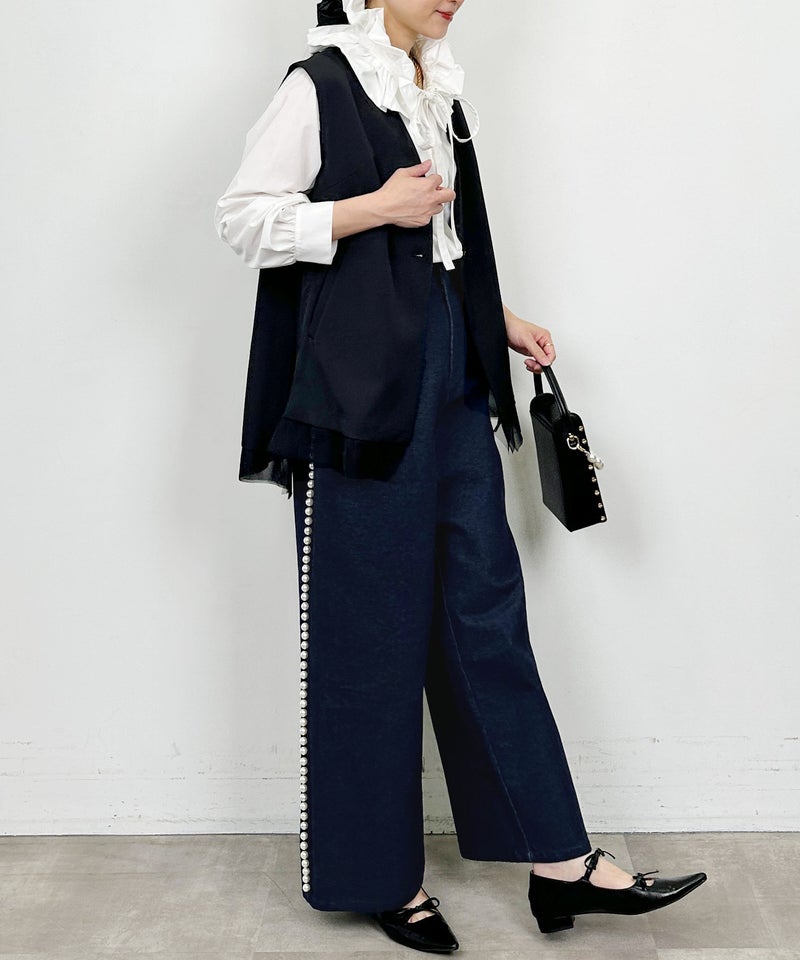 model：H164　着用サイズ：M　ブラック