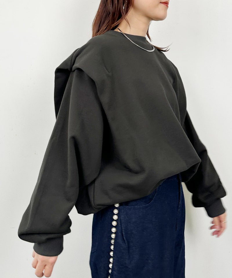 model：H164　着用サイズ：M　ブラック