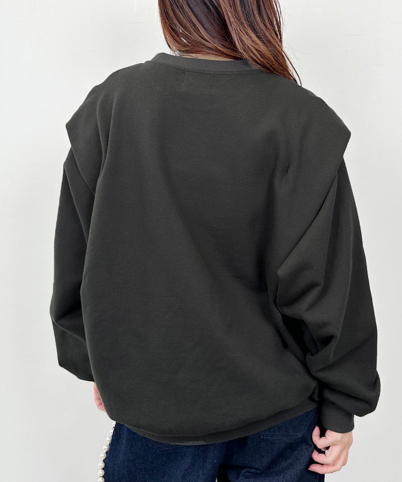 model：H164　着用サイズ：M　ブラック
