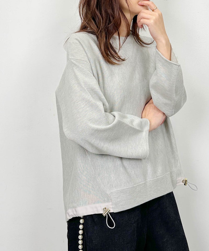 model：H164　着用サイズ：M　グレー
