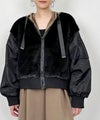 model：H164　着用サイズ：M　ブラック