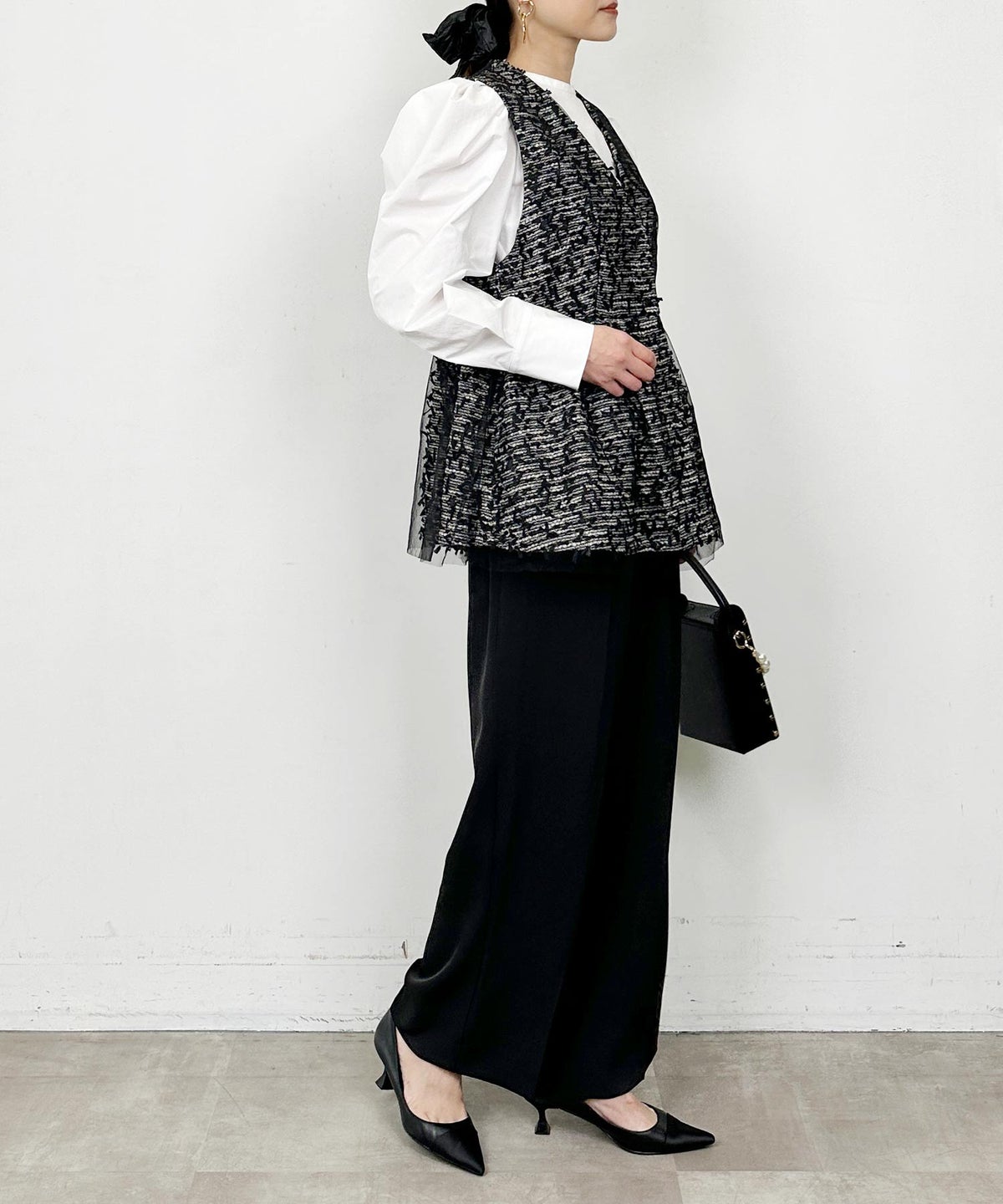 model：H164　着用サイズ：M
