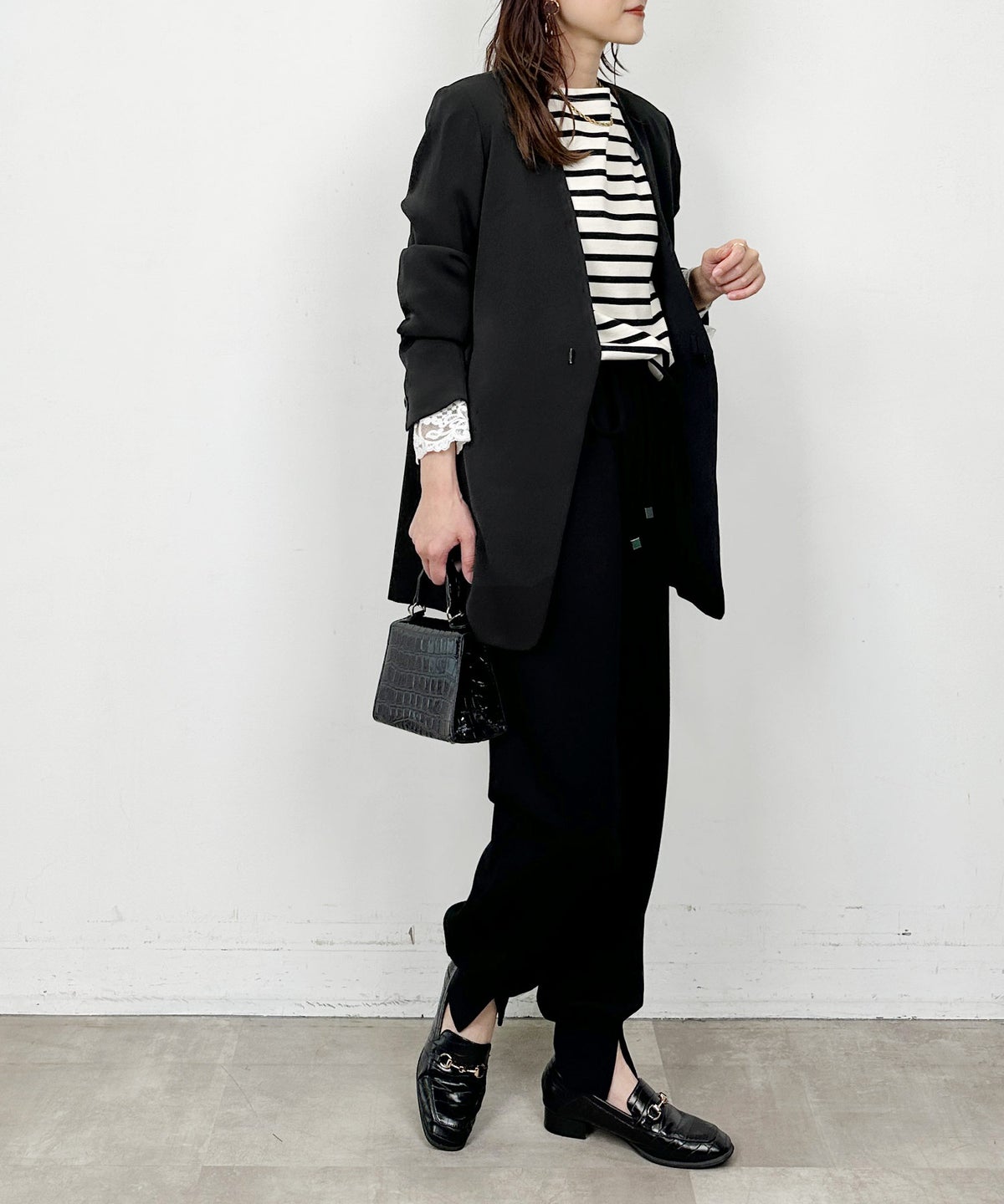 model：H164　着用サイズ：M