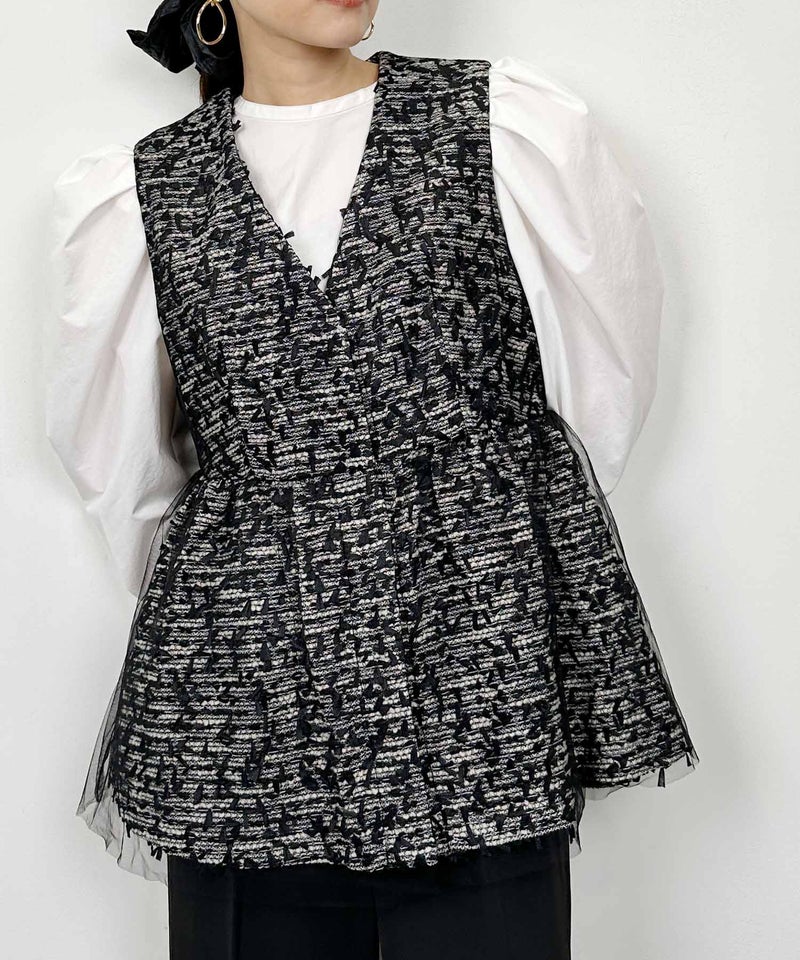 model：H164　着用サイズ：M　ブラック