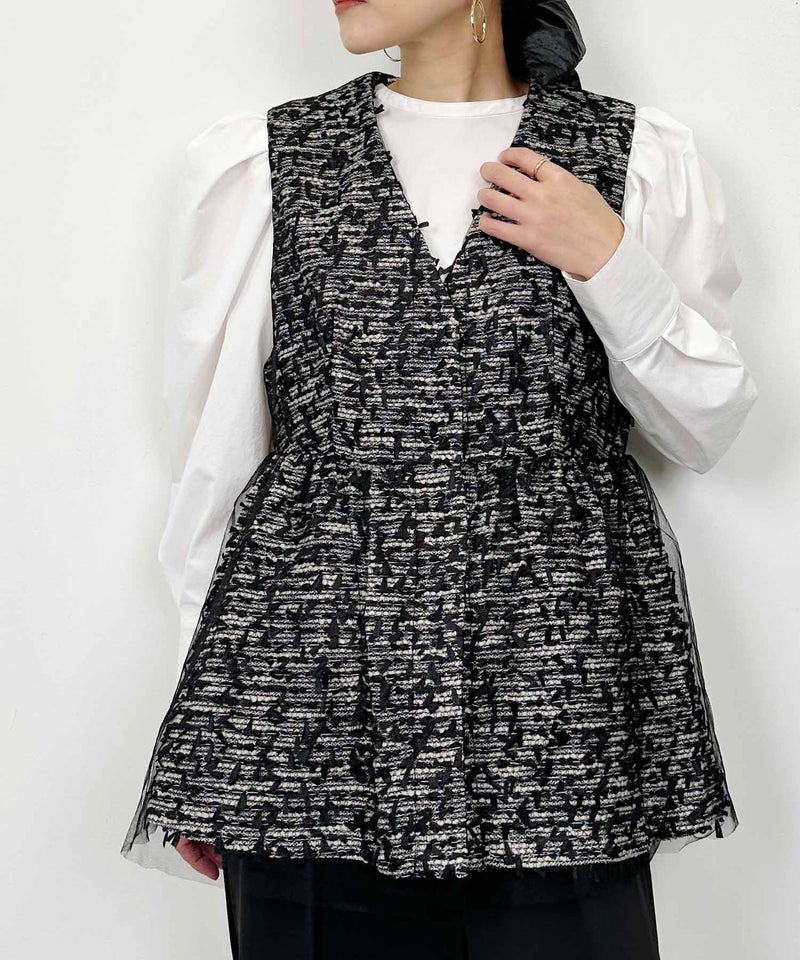model：H164　着用サイズ：M　ブラック