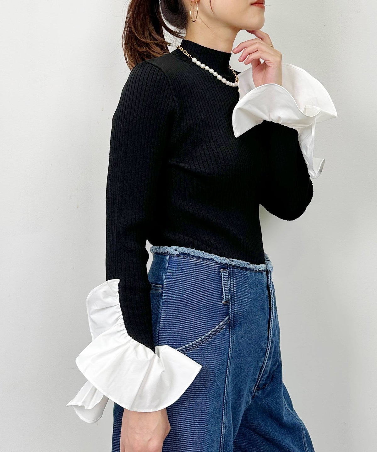 model：H164　着用サイズ：M