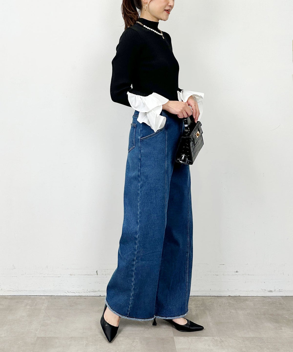 model：H164　着用サイズ：M