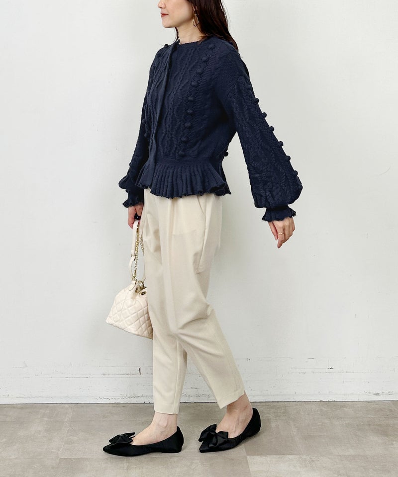 model：H164　着用サイズ：M　ネイビー