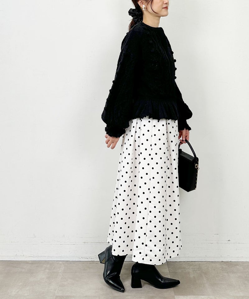 model：H164　着用サイズ：M　ブラック