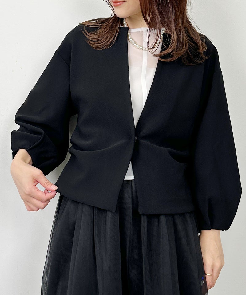 model：H164　着用サイズ：M　ブラック