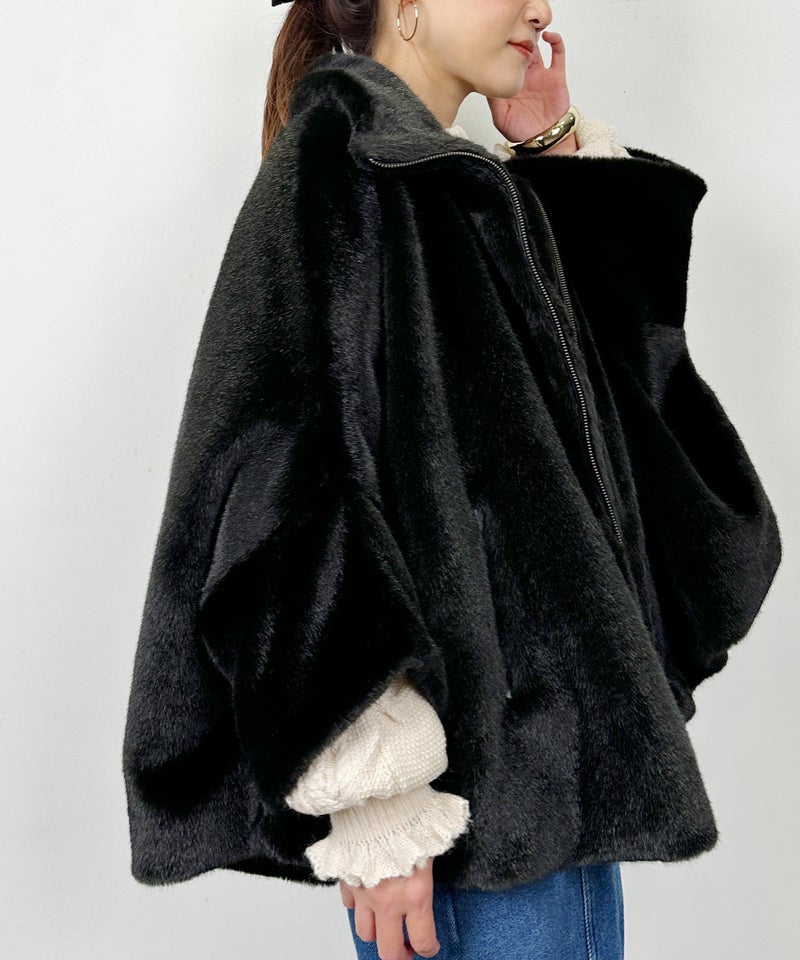 model：H164　着用サイズ：M　ブラック