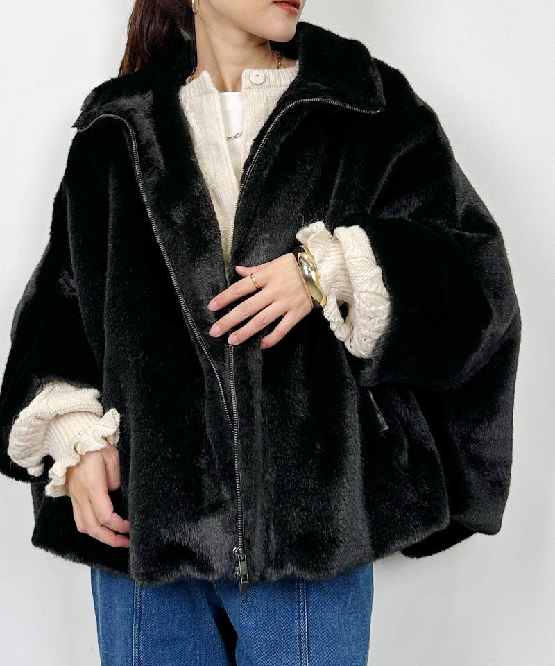 model：H164　着用サイズ：M　ブラック