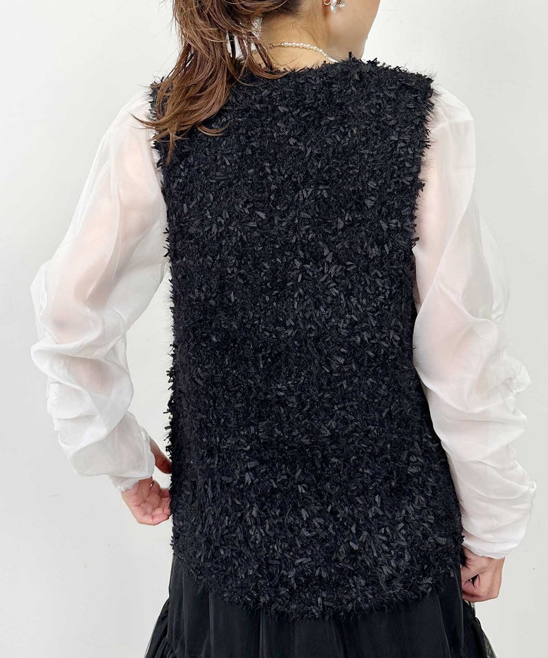 model：H164　着用サイズ：M　ブラック
