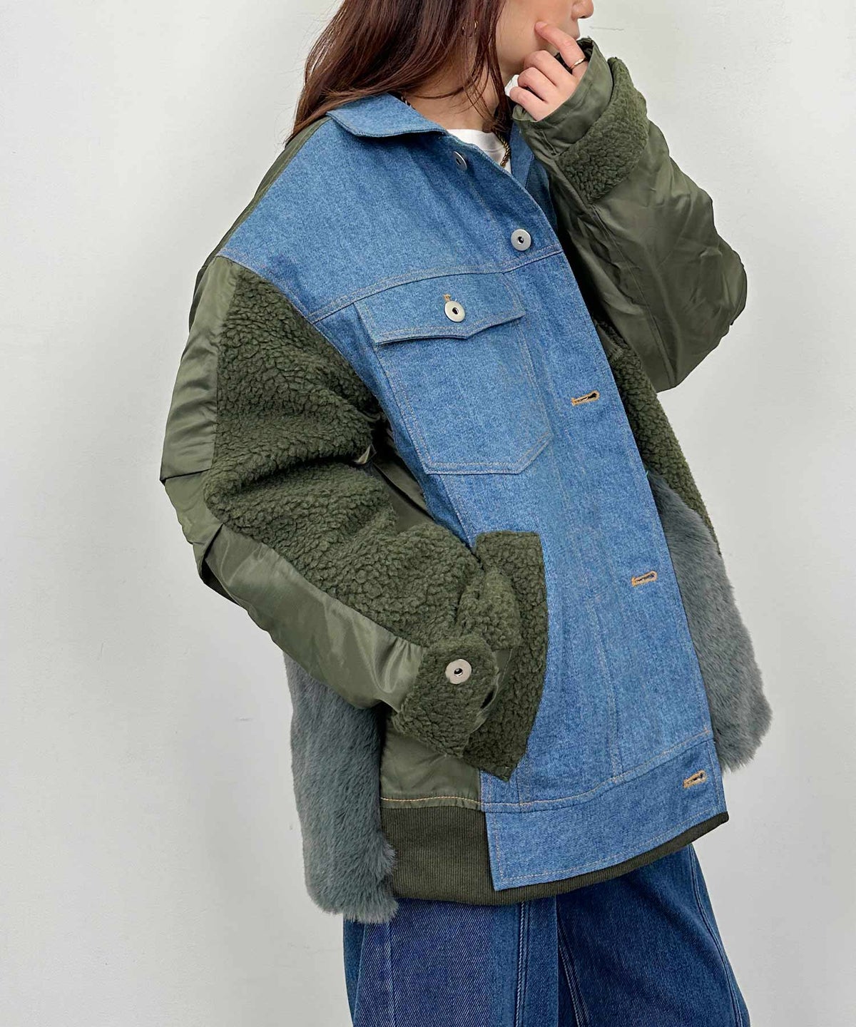 model：H164　着用サイズ：M