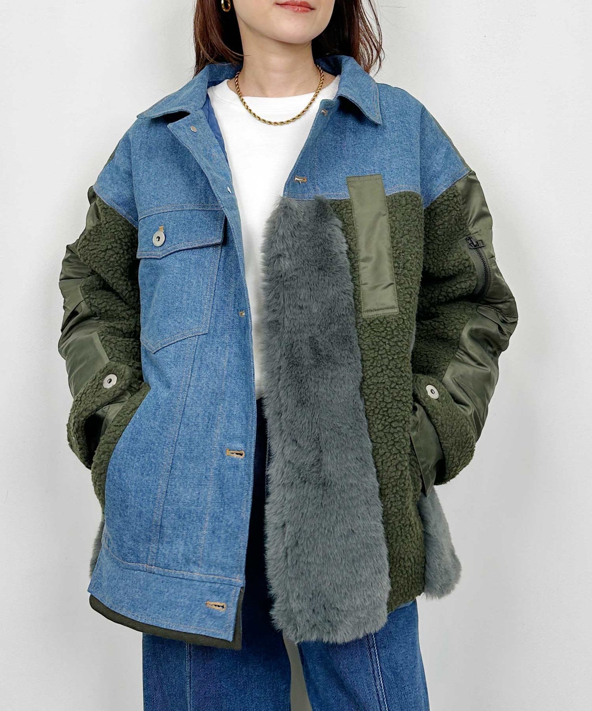 model：H164　着用サイズ：M