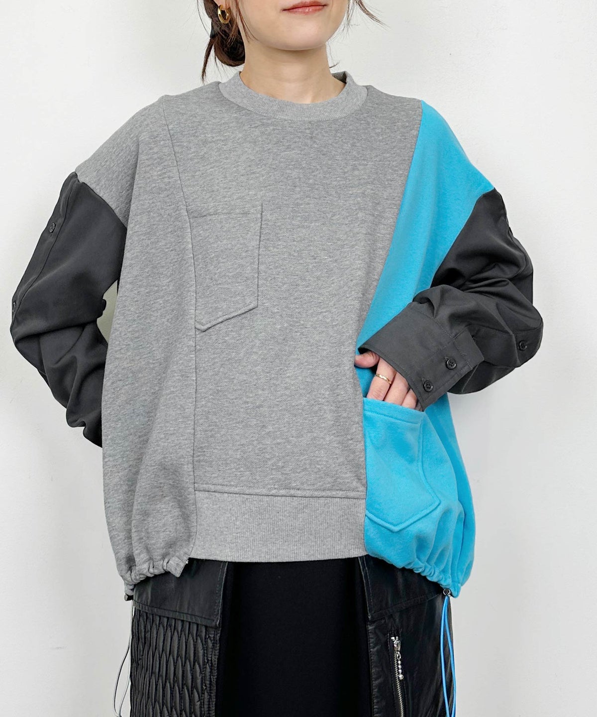 model：H164　着用サイズ：M