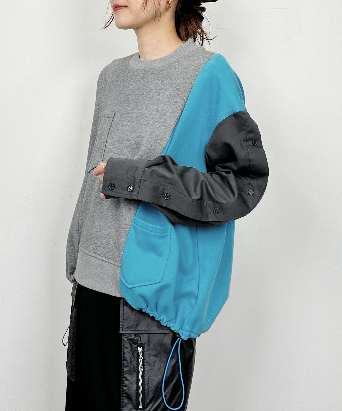 model：H164　着用サイズ：M