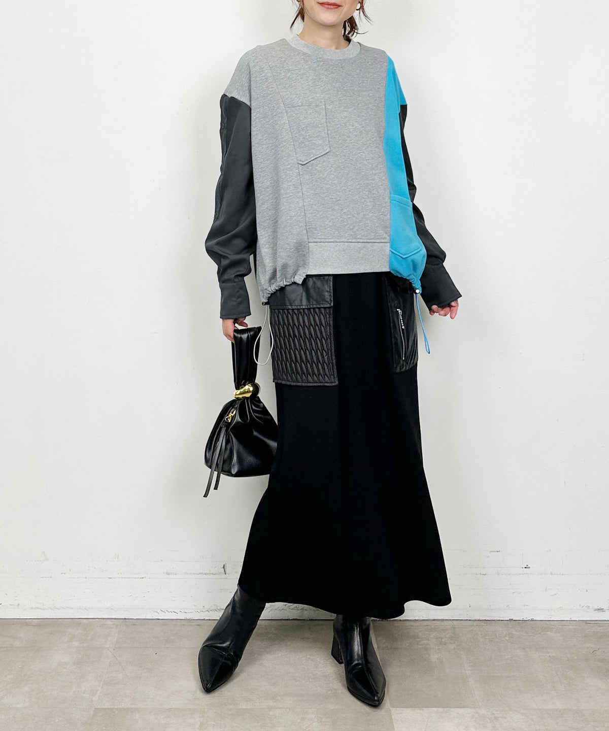 model：H164　着用サイズ：M
