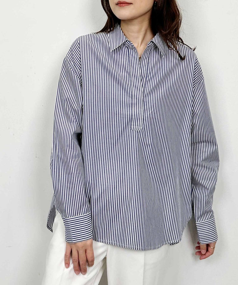 model：H164　着用サイズ：M　ライトグレー　シャツのみ