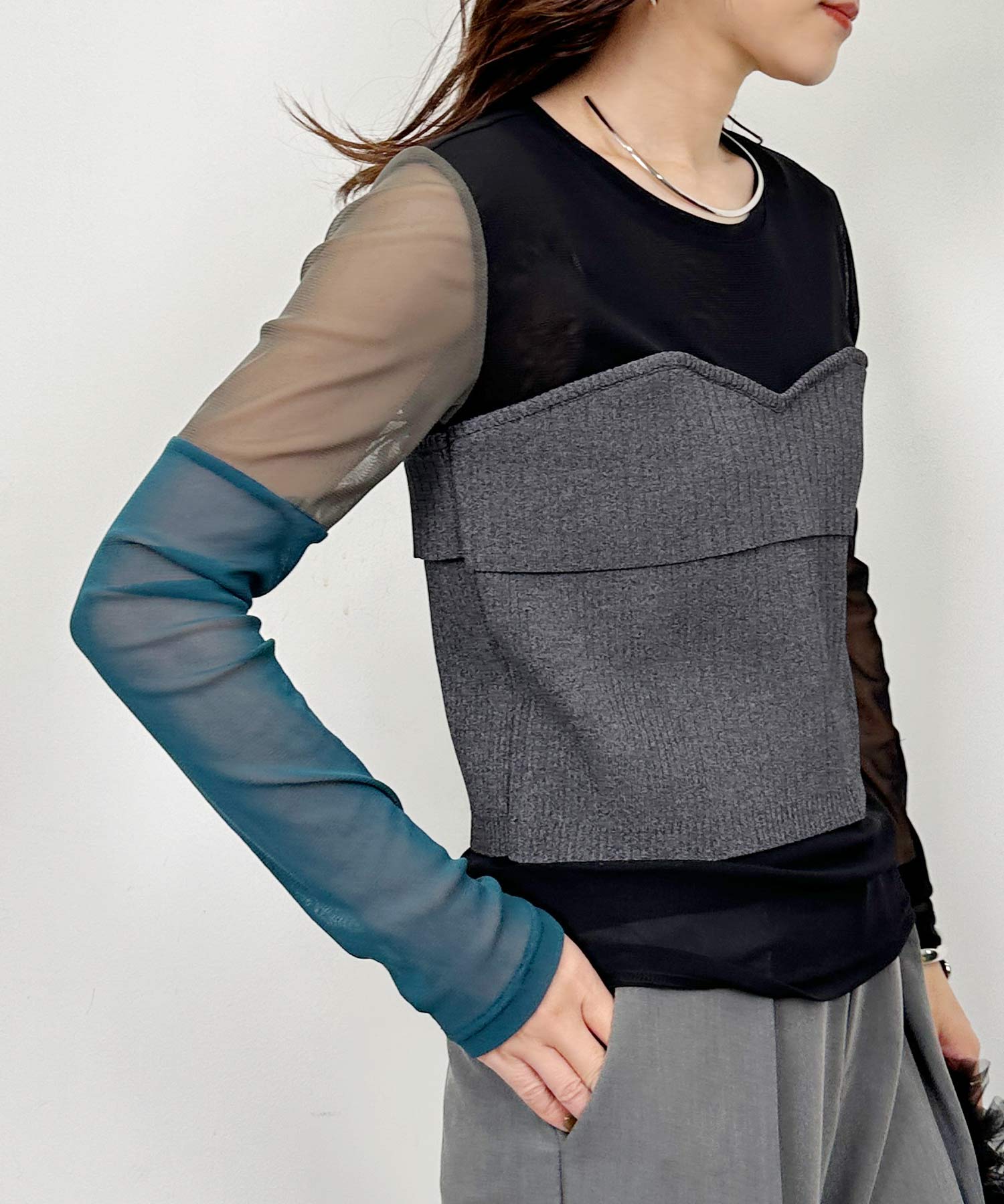 aikon ビスチェ ビスチェコンビネーションプルオーバー | PICCIN (ピッチン) 公式通販