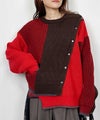 model：H164　着用サイズ：M　レッド