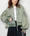 model：H164　着用サイズ：M　カーキ表側