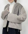 model：H164　着用サイズ：M　ライトグレー