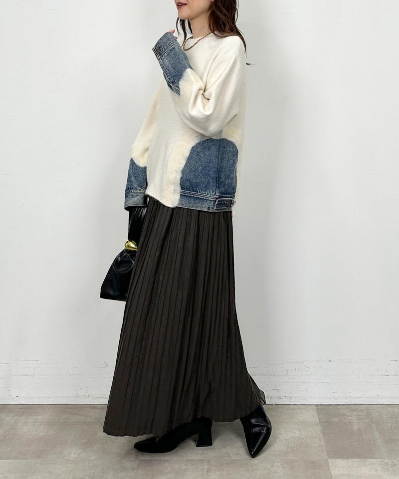 model：H164　着用サイズ：M　アイボリー