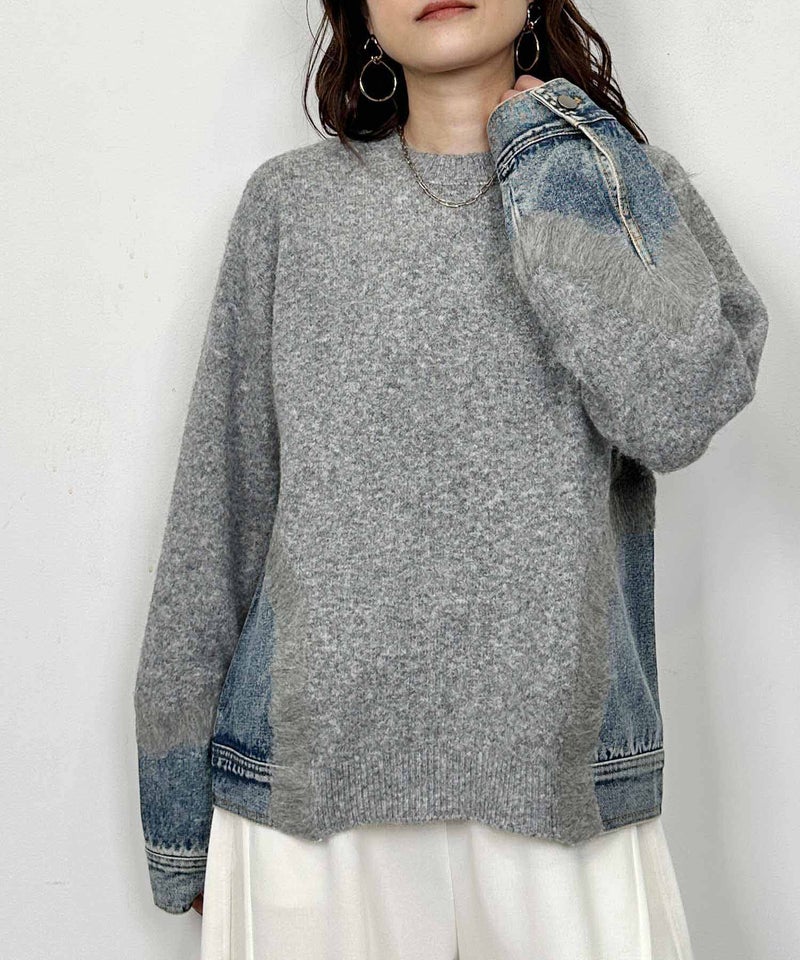 model：H164　着用サイズ：M　グレー