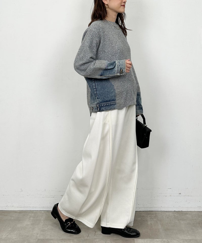 model：H164　着用サイズ：M　グレー