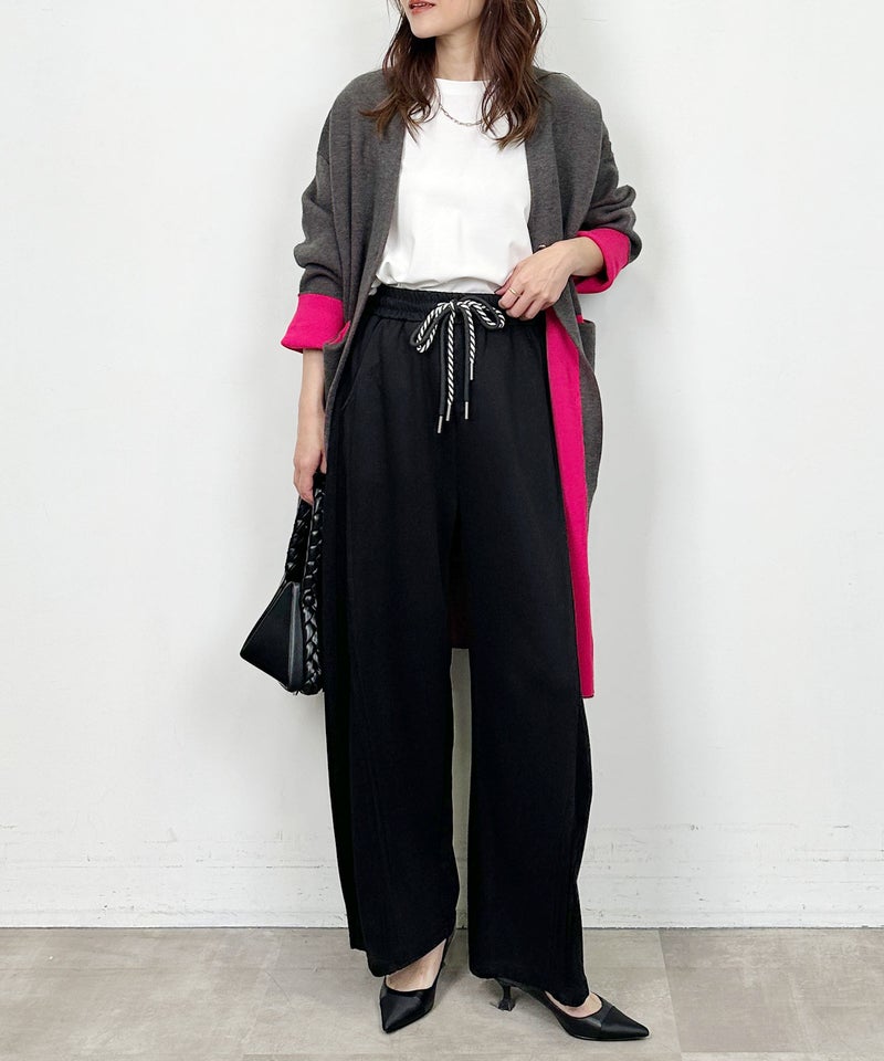 model：H164　着用サイズ：M　ブラック