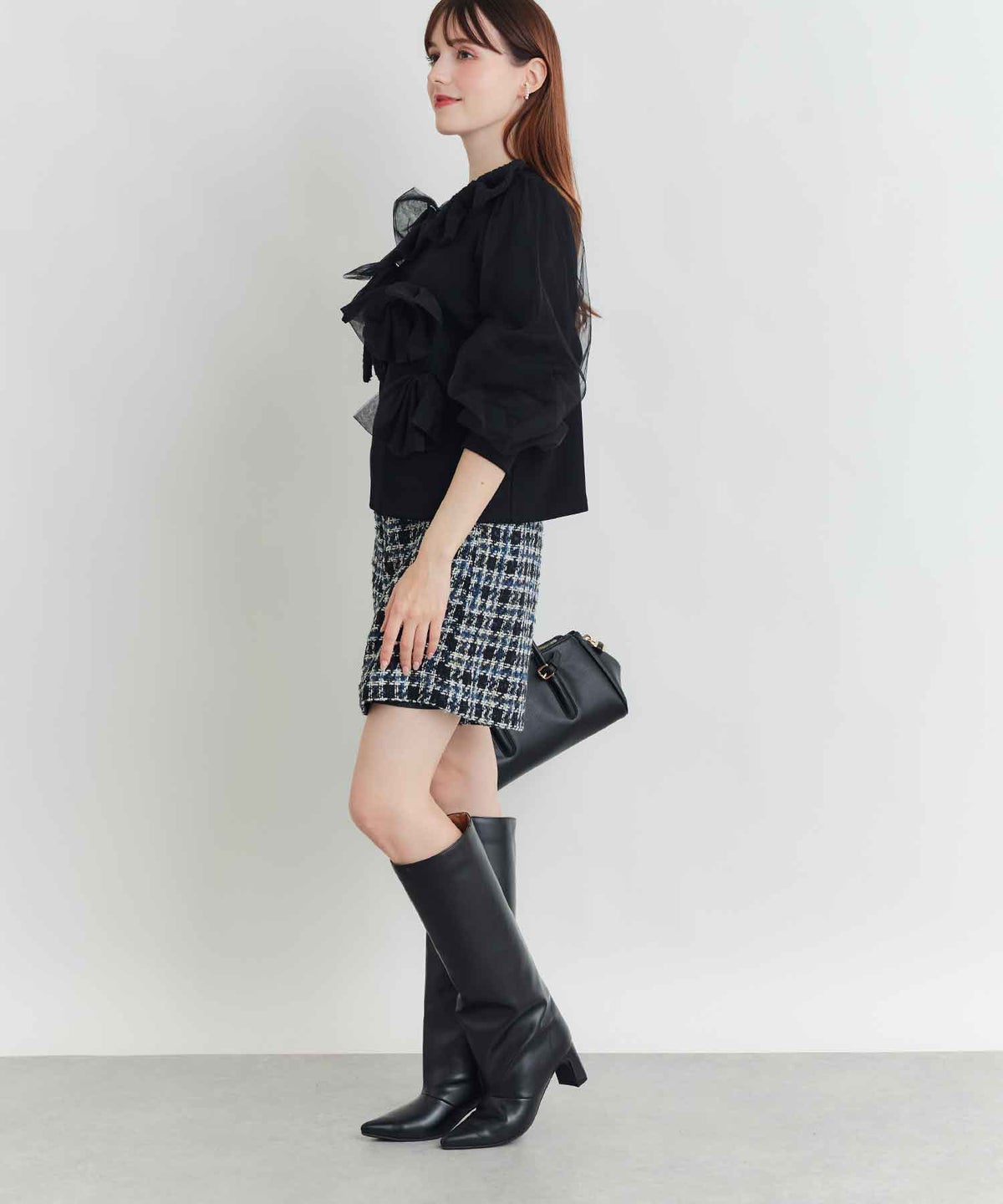 model：H160　着用サイズ：M
