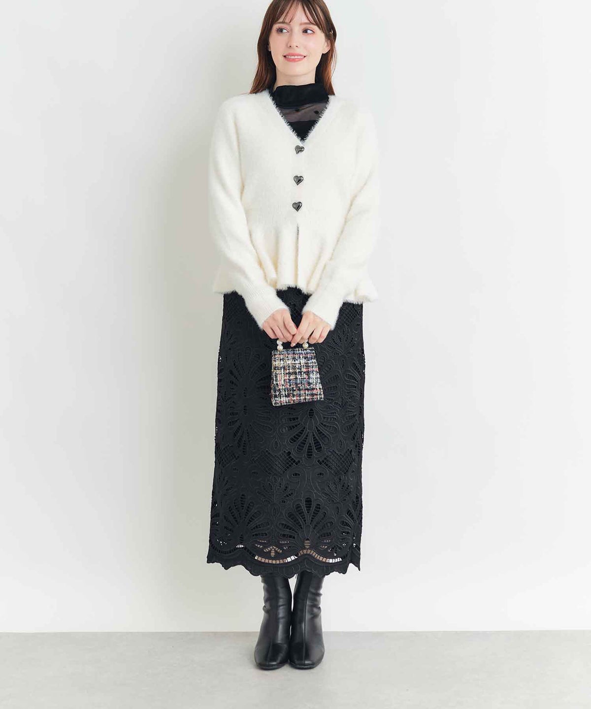 model：H160　着用サイズ：M