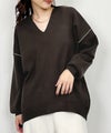 model：H164　着用サイズ：M　ブラウン