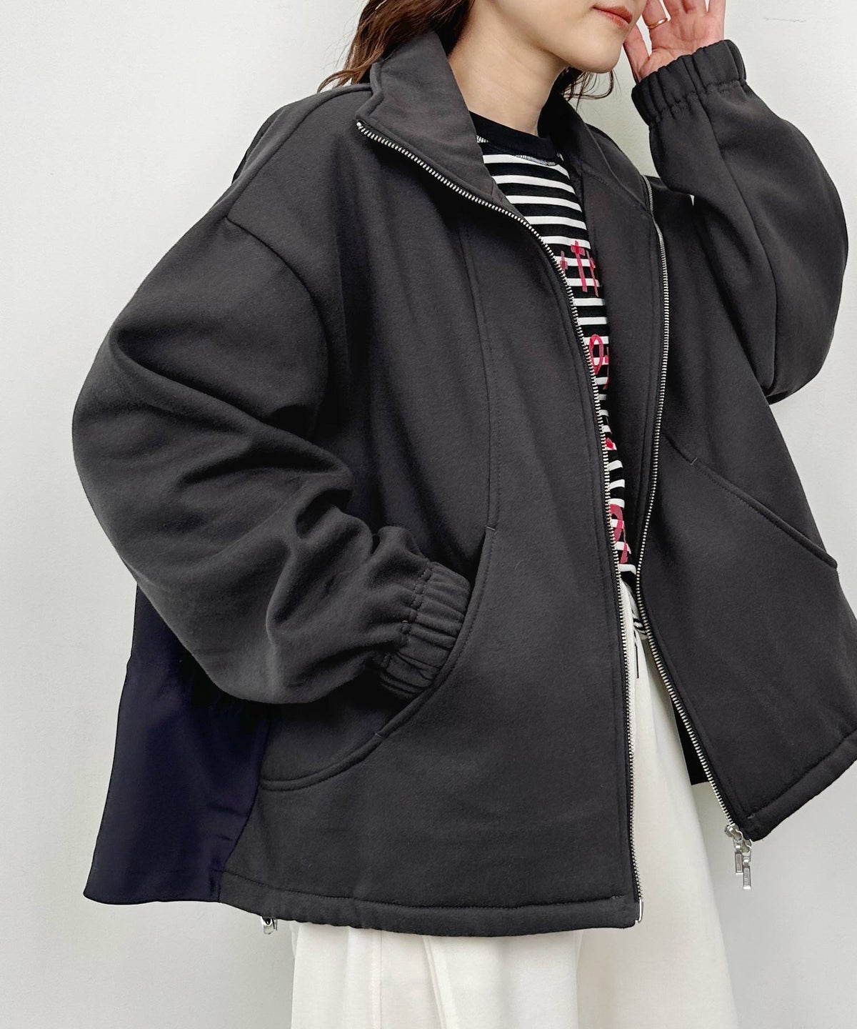 model：H164　着用サイズ：M