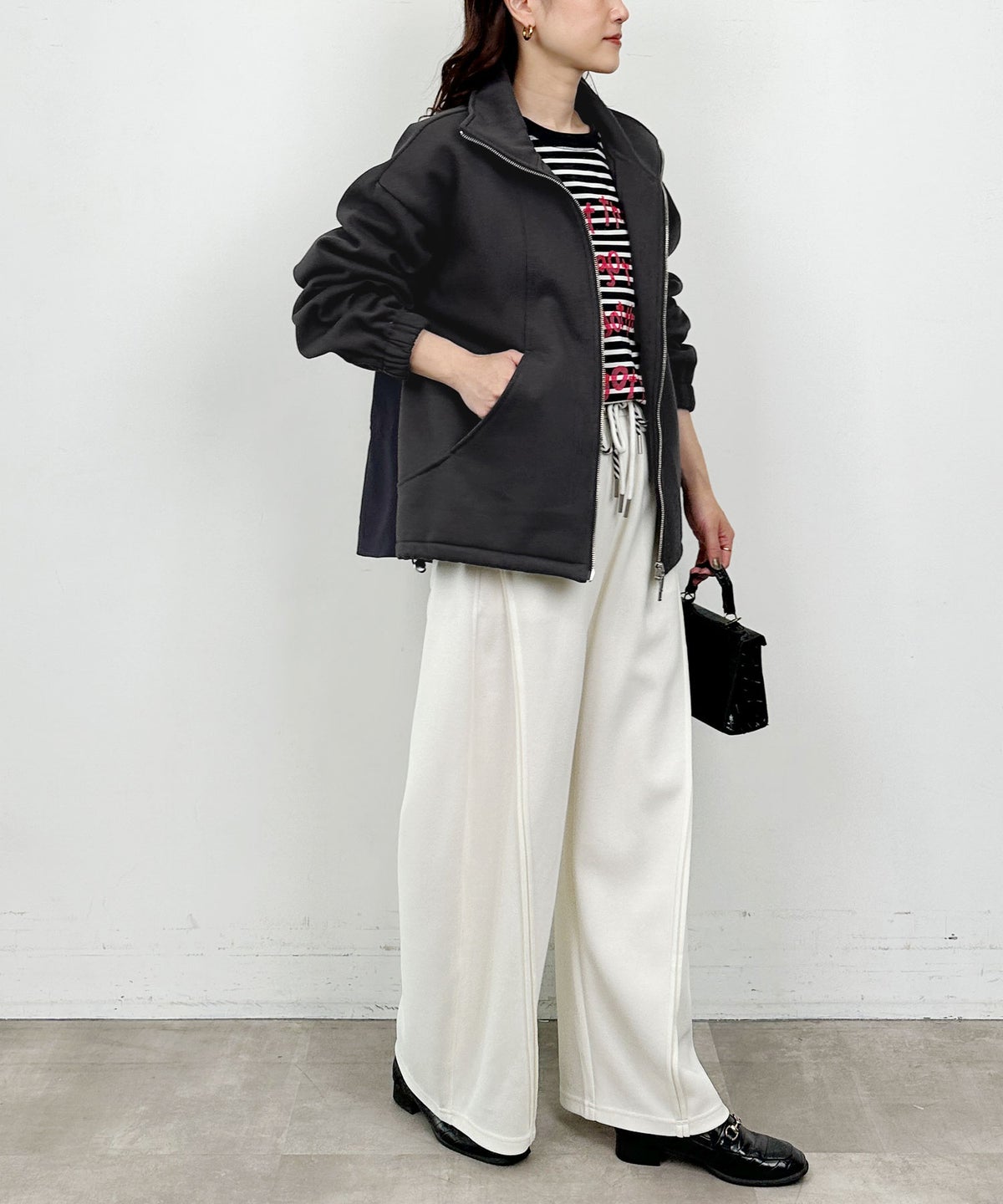 model：H164　着用サイズ：M