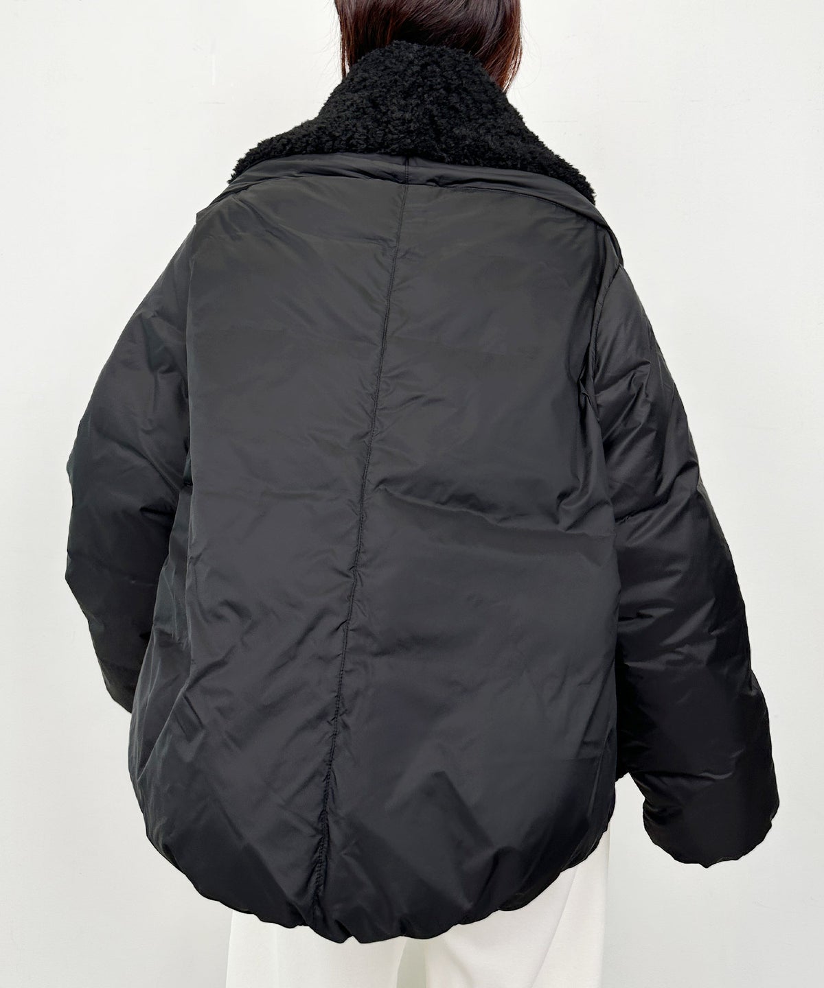 model：H164　着用サイズ：M　ブラック