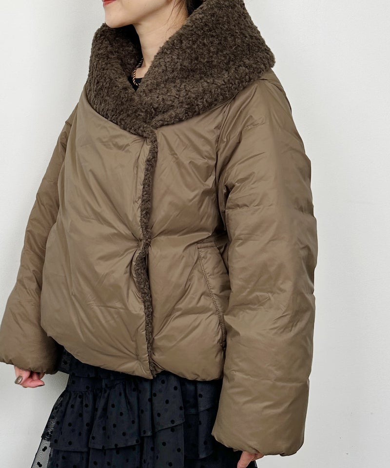 model：H164　着用サイズ：M　ブラウン